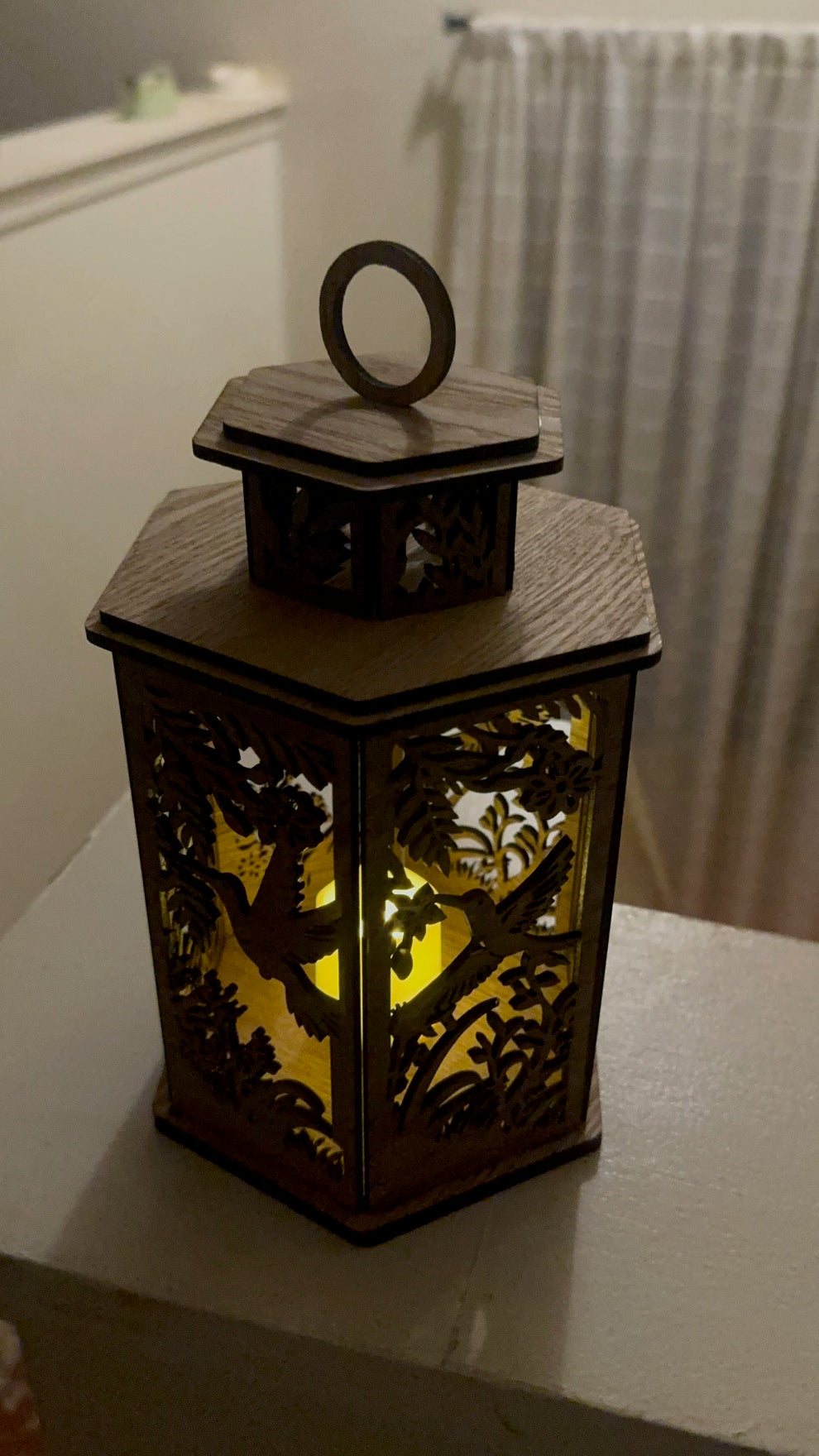 Hummingbird Tealight Candle Holder