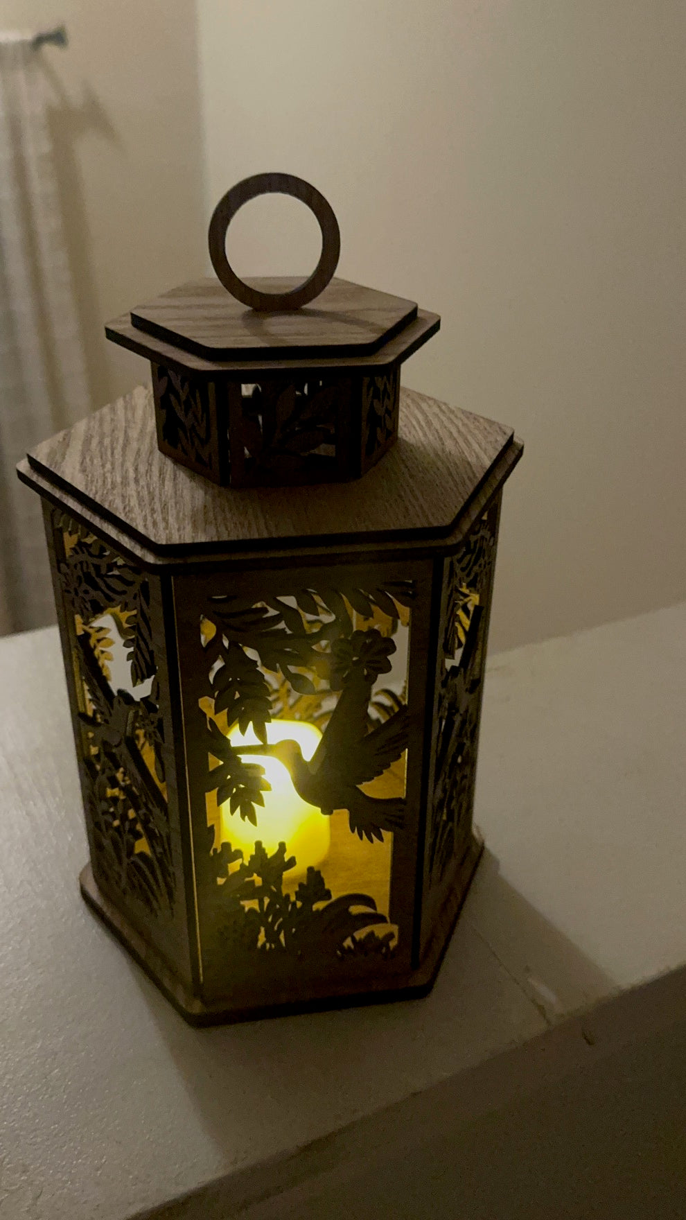 Hummingbird Tealight Candle Holder