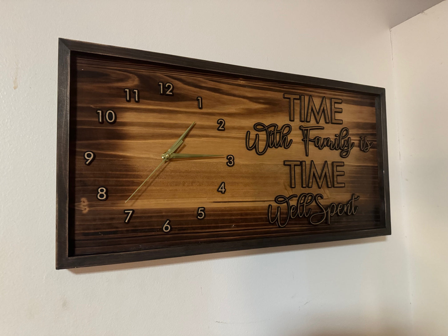 TIME With Family Clock