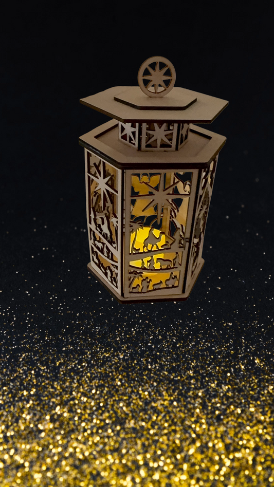 Christmas Tealight Candle Centerpiece