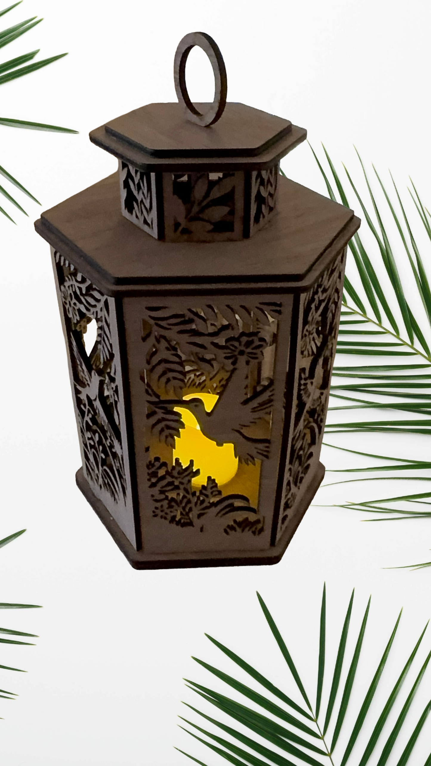 Hummingbird Tealight Candle Holder